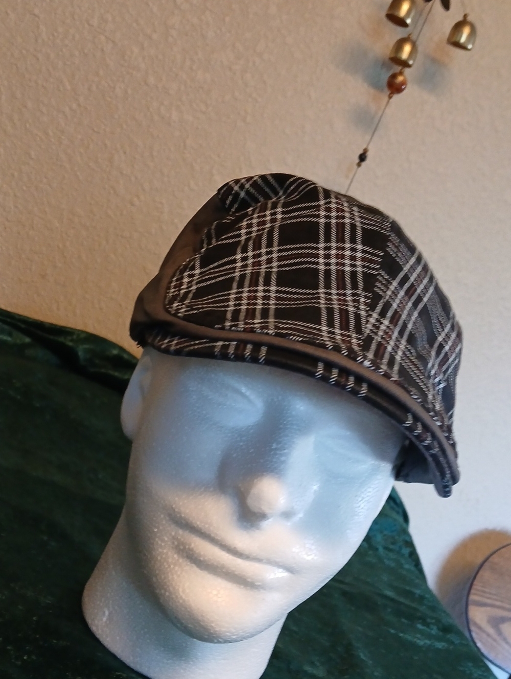 Plaid Newsboy Cap